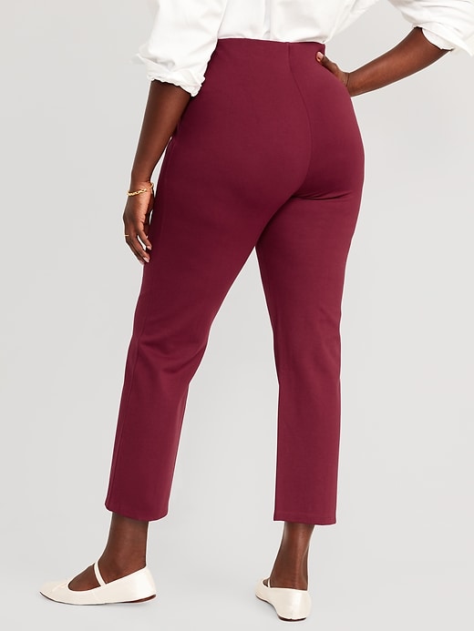 Image number 6 showing, Extra High-Waisted Stevie Straight Pants