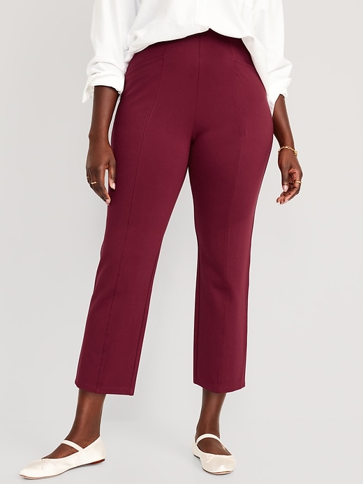 Image number 5 showing, Extra High-Waisted Stevie Straight Pants