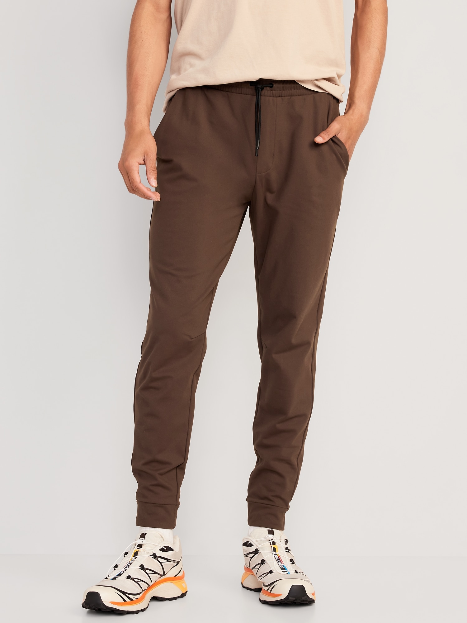 Brown jogger pants