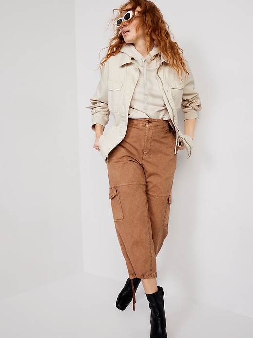 Image number 6 showing, Cinched-Waist Utility Jacket
