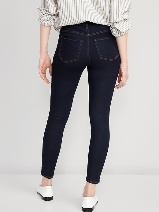 Image number 2 showing, Mid-Rise Rockstar Super-Skinny Jeans for Women