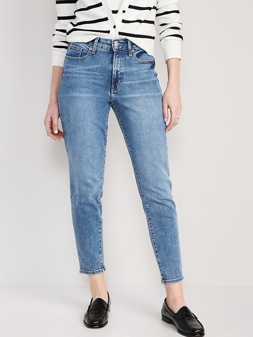 Image number 1 showing, High-Waisted OG Straight Extra Stretch Jeans
