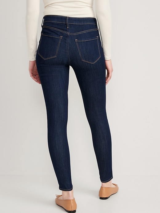 Image number 2 showing, High-Waisted Wow Super-Skinny Jeans