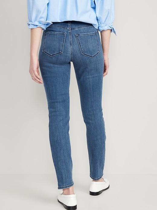 Image number 2 showing, High-Waisted Wow Straight Jeans