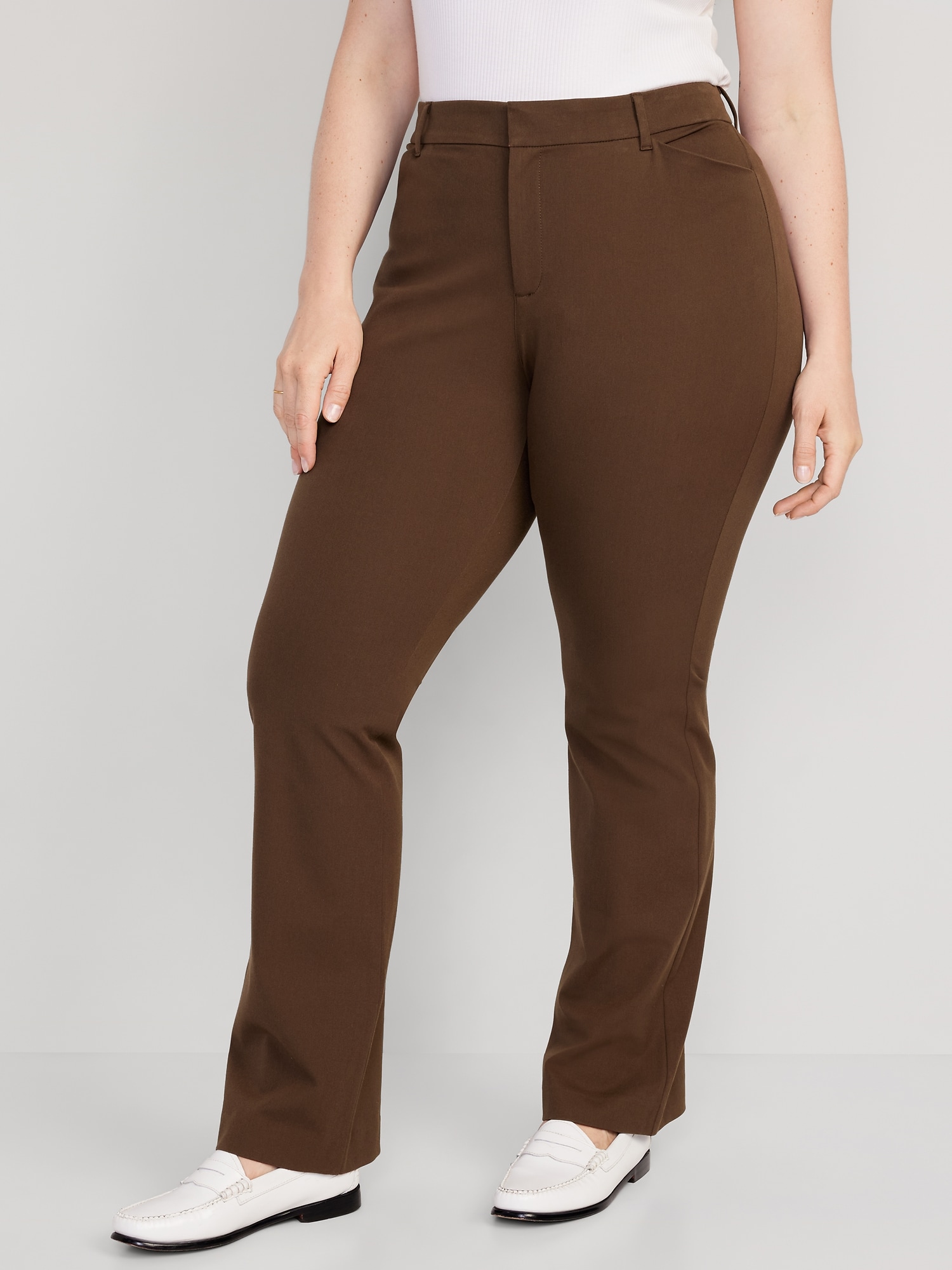 High-Waisted Pixie Flare Pants | Old Navy