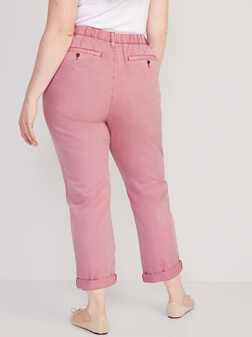 Image number 8 showing, High-Waisted OGC Chino Pants for Women