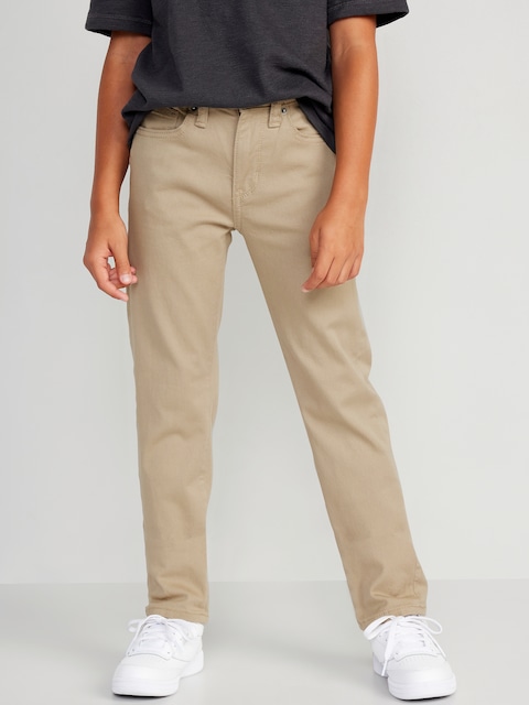 Slim 360° Stretch Twill Pants for Boys - Shore Enough