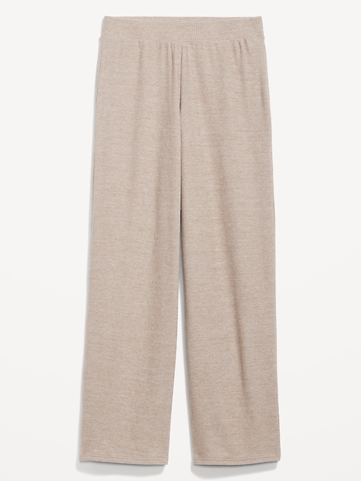 Image number 4 showing, Sweater-Knit Wide-Leg Lounge Pants