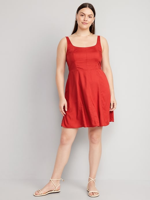 Image number 4 showing, Fit & Flare Cami Mini Dress