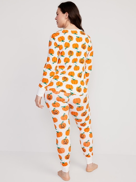 Image number 8 showing, Matching Halloween Print Pajama Set
