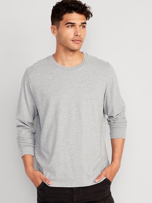 Soft-Washed Long-Sleeve Rotation T-Shirt for Men | Old Navy