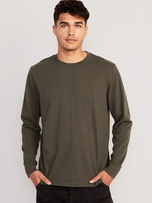 Image number 1 showing, Soft-Washed Long-Sleeve Rotation T-Shirt