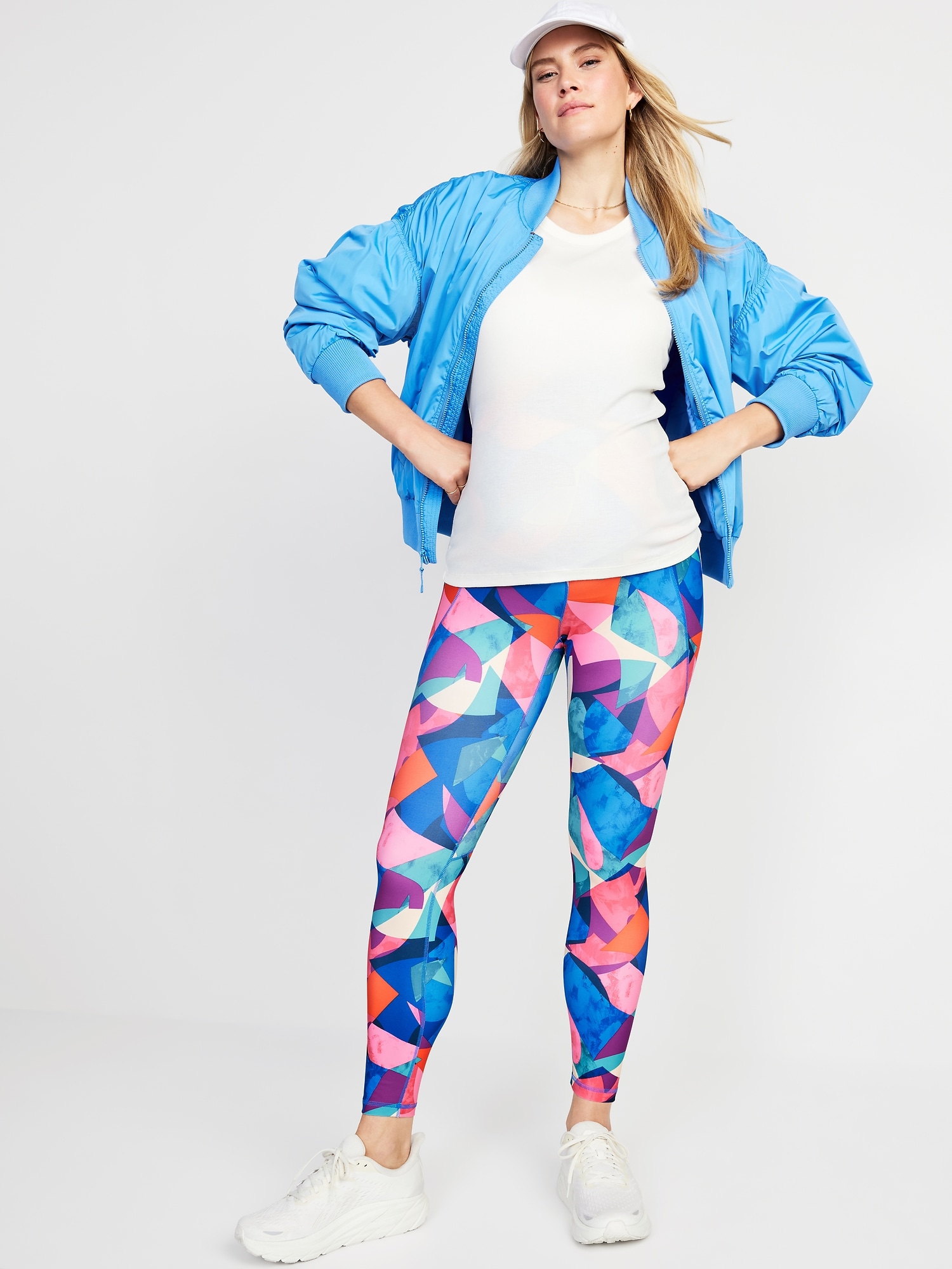 Old Navy, Pants & Jumpsuits, Old Navy Maternity Full Panel Elevate  Powersoft 78length Leggings