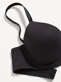 View large product image 3 of 8. Full-Coverage Underwire Demi Bra