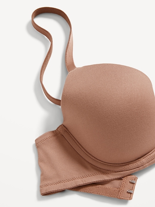 View large product image 2 of 7. Full-Coverage Underwire Demi Bra