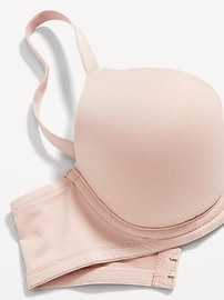 View large product image 3 of 8. Full-Coverage Underwire Demi Bra