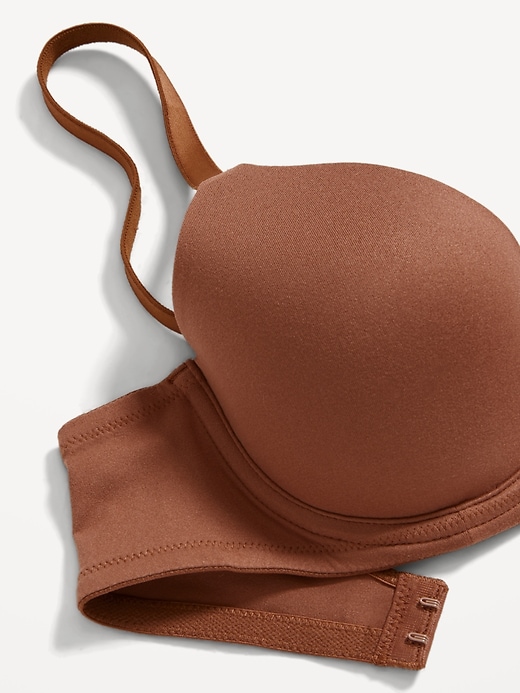 View large product image 2 of 5. Full-Coverage Underwire Demi Bra