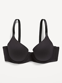 View large product image 4 of 8. Full-Coverage Underwire Demi Bra