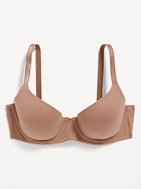 View large product image 3 of 7. Full-Coverage Underwire Demi Bra