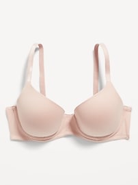 View large product image 4 of 8. Full-Coverage Underwire Demi Bra