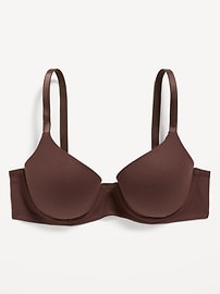 View large product image 4 of 6. Full-Coverage Underwire Demi Bra