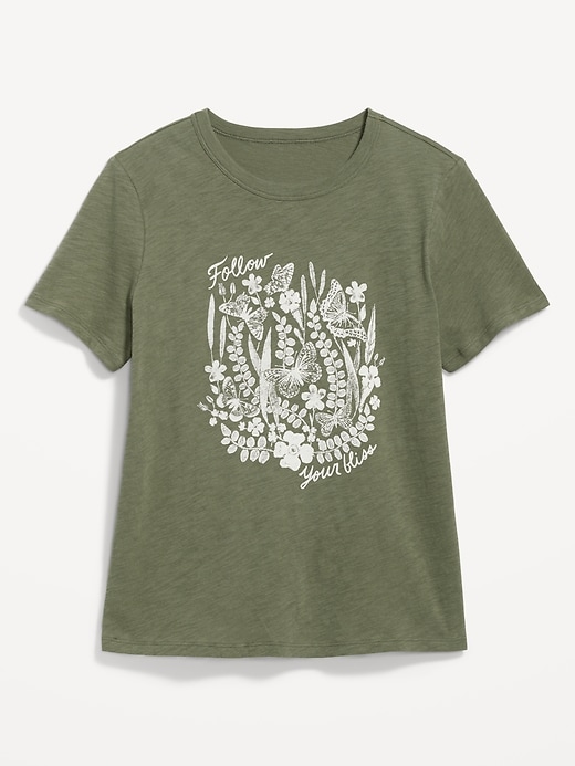 Image number 4 showing, EveryWear Slub-Knit Graphic T-Shirt