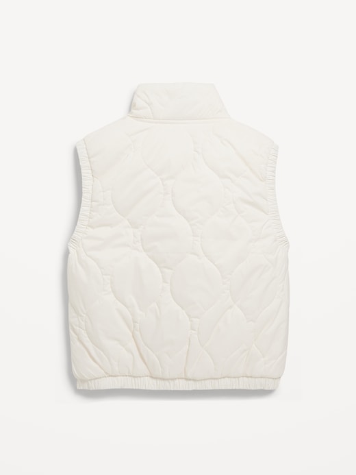 View large product image 2 of 2. Quilted Puffer Vest for Girls