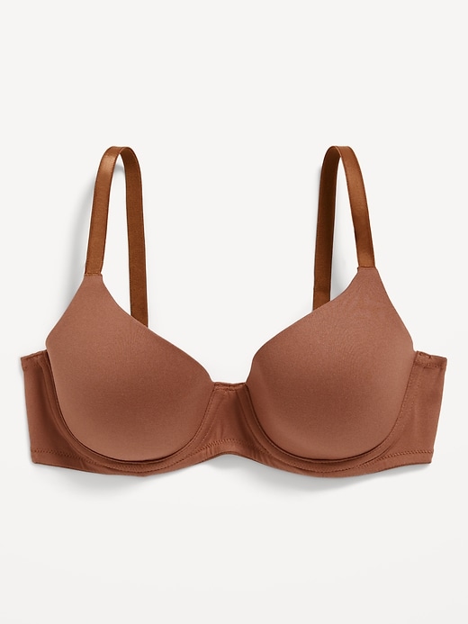 View large product image 1 of 5. Full-Coverage Underwire Demi Bra