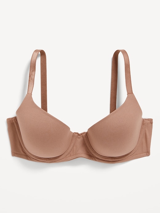 View large product image 1 of 7. Full-Coverage Underwire Demi Bra