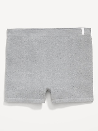 View large product image 4 of 6. Seamless Mid-Rise Rib-Knit Boyshort Underwear