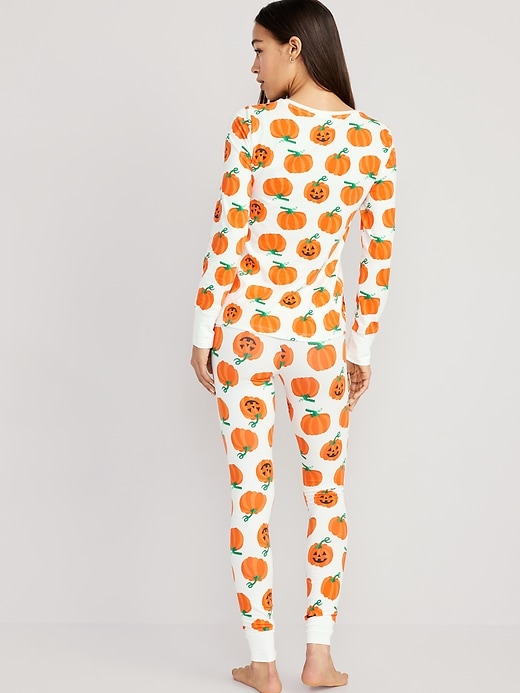 Image number 2 showing, Matching Halloween Print Pajama Set