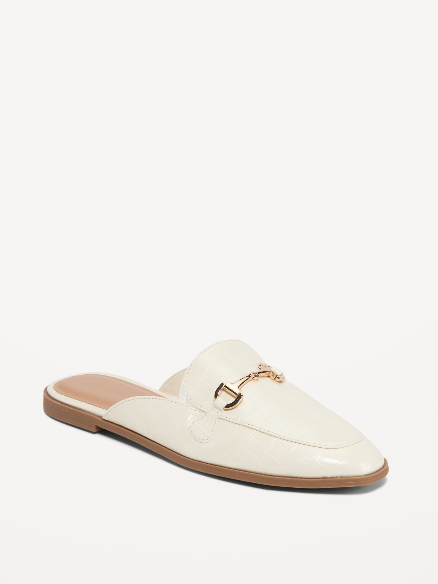 Faux-Leather Loafer Mule Shoes for Women | Old Navy