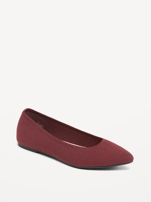 Burgundy Suede Loafers Pointy Toe Low Heel Wine Red Leather 