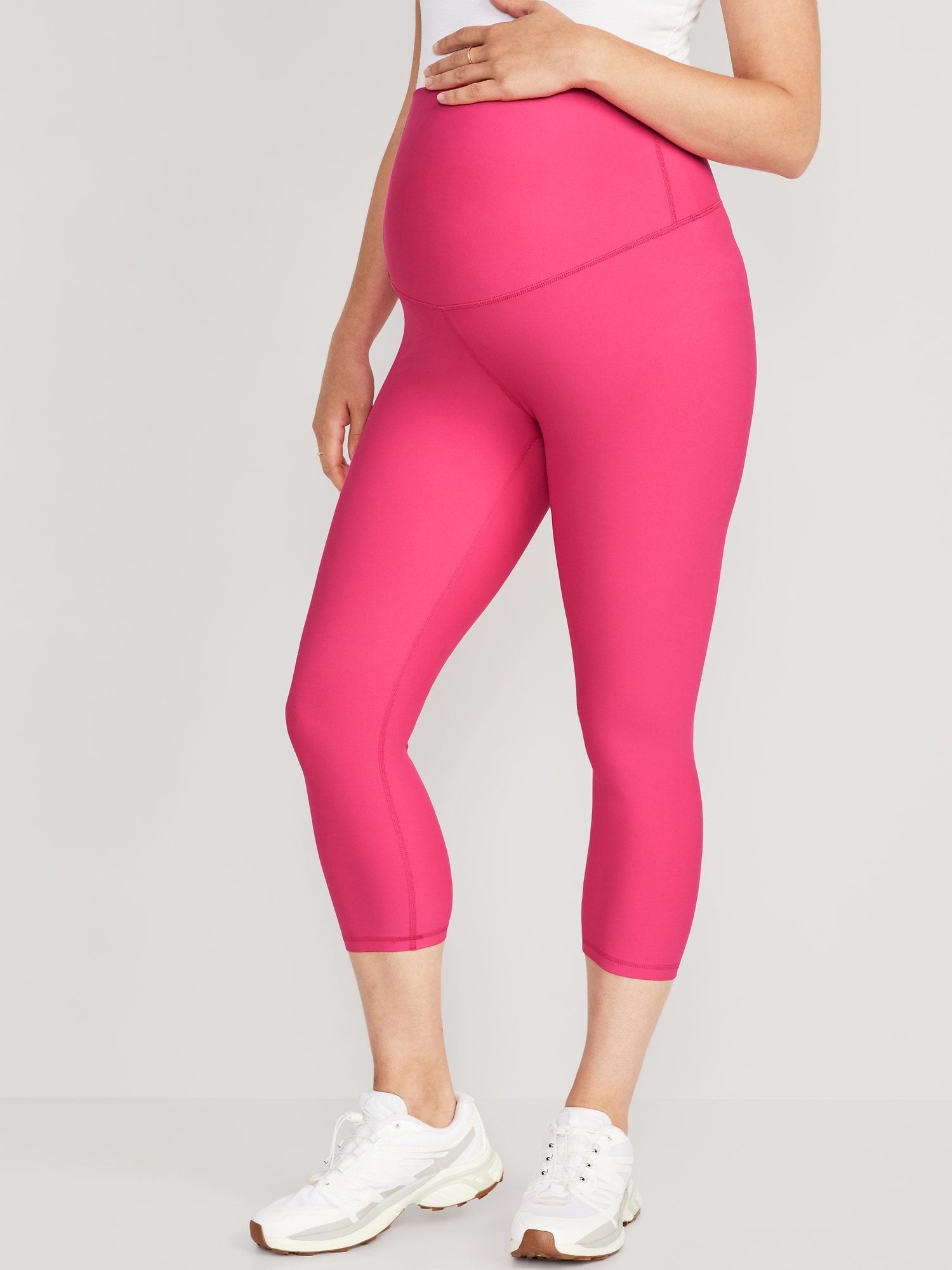 High-Waisted PowerSoft Cropped Flared Performance Leggings for Girls