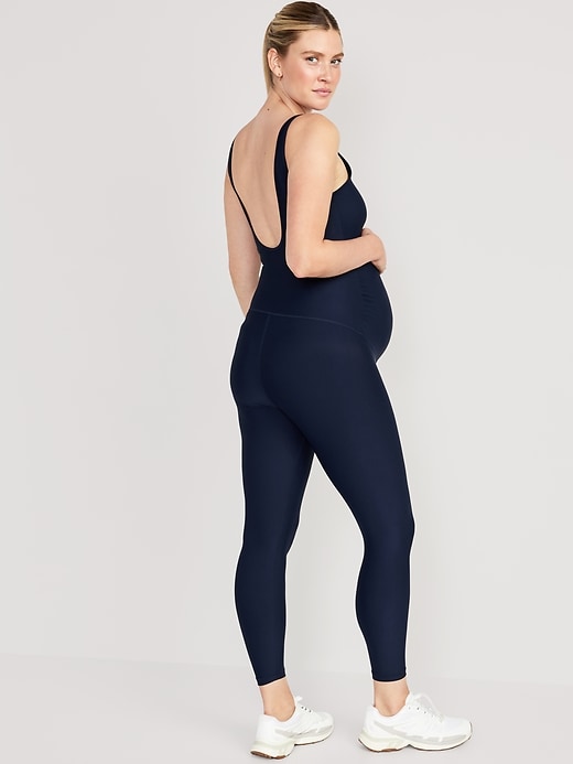 Image number 2 showing, Maternity PowerChill Sleeveless 7/8 Jumpsuit