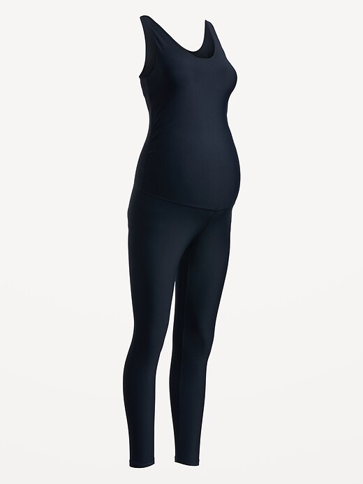 Image number 4 showing, Maternity PowerChill Sleeveless 7/8 Jumpsuit