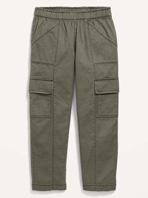 View large product image 1 of 4. Loose Twill Cargo Pants for Girls