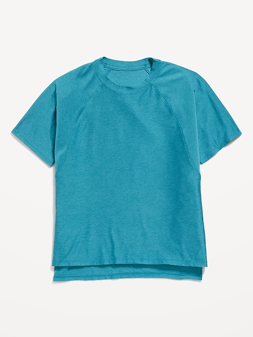 View large product image 1 of 1. Cloud 94 Soft Go-Dry Cool Graphic Tunic T-Shirt for Girls
