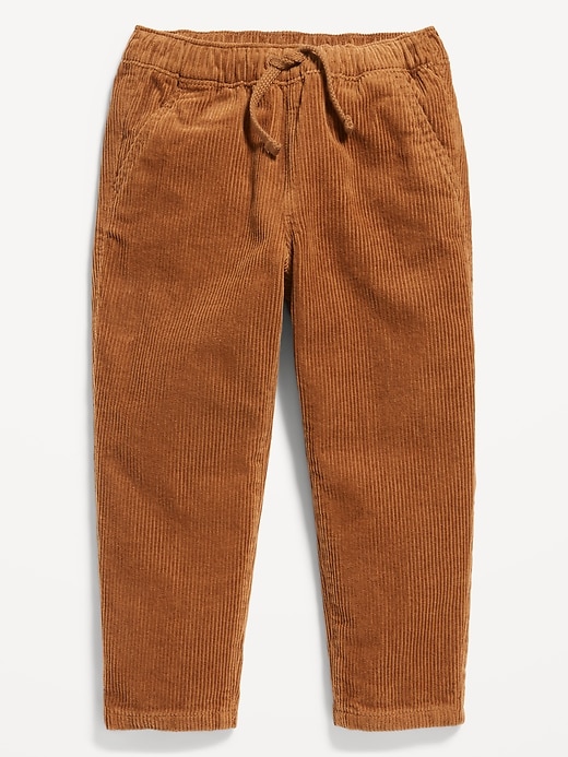 View large product image 1 of 2. Functional-Drawstring Corduroy Pants for Toddler Boys