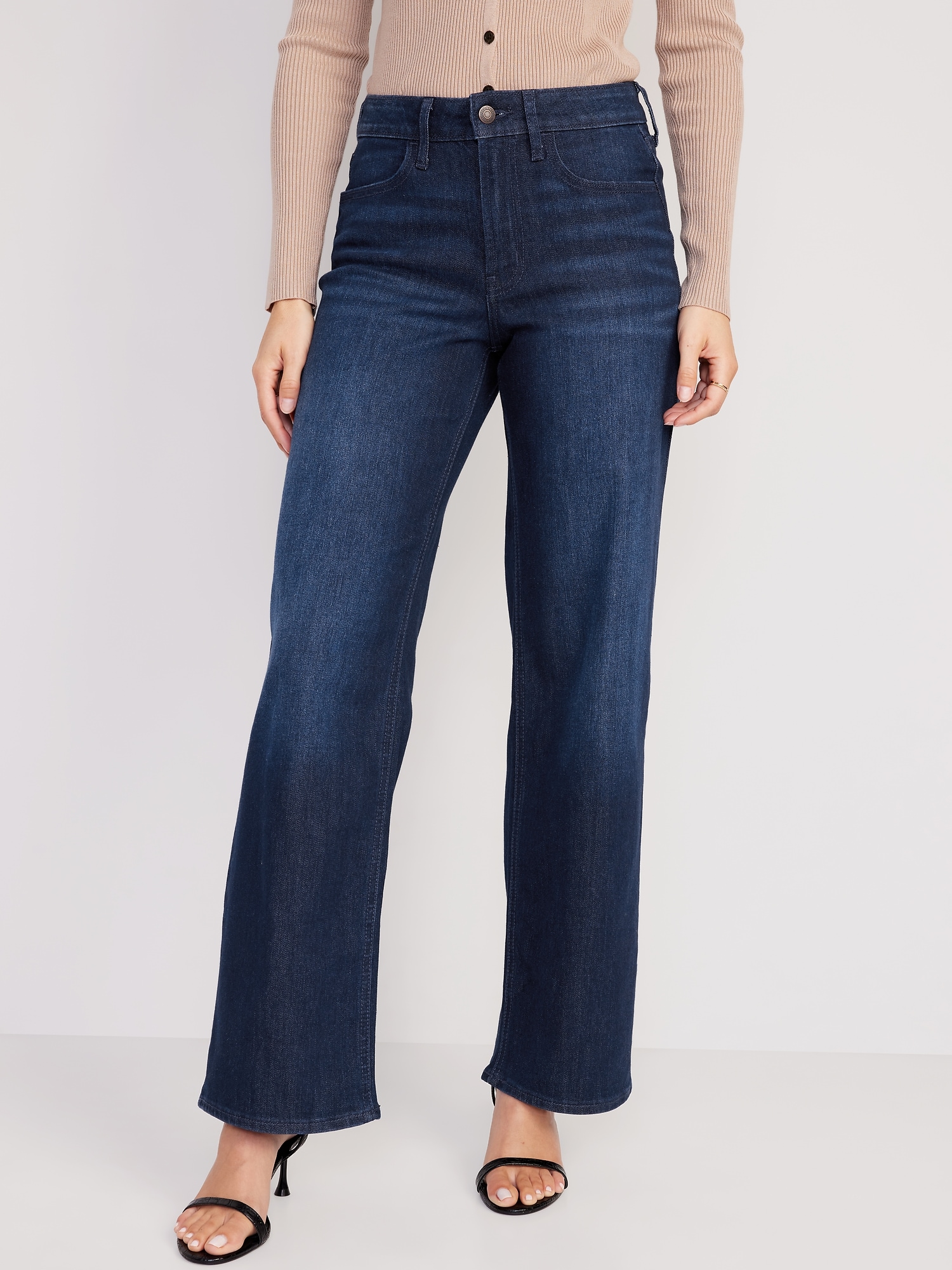 Oldnavy High-Waisted Wow Wide-Leg Jeans for Women Hot Deal