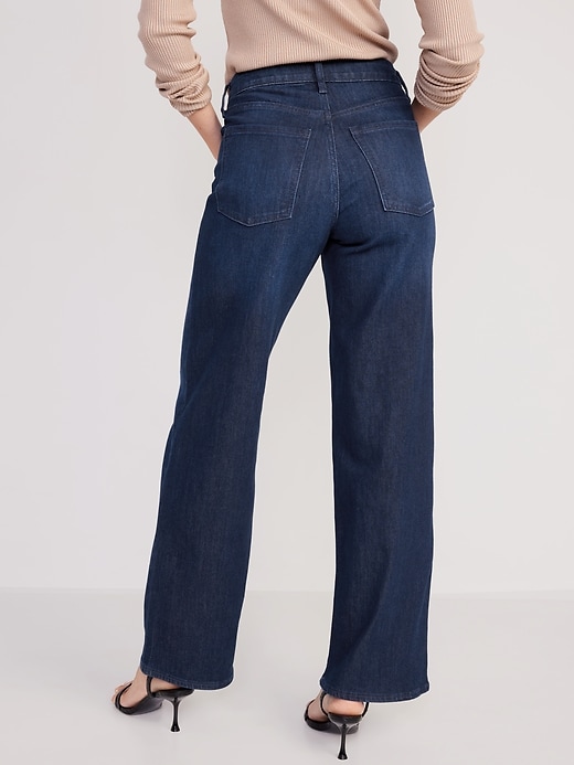 High-Waisted Wow Wide-Leg Jeans | Old Navy