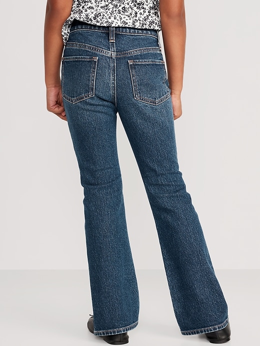 View large product image 2 of 5. Mid-Rise Built-In Tough Boot-Cut Jeans for Girls
