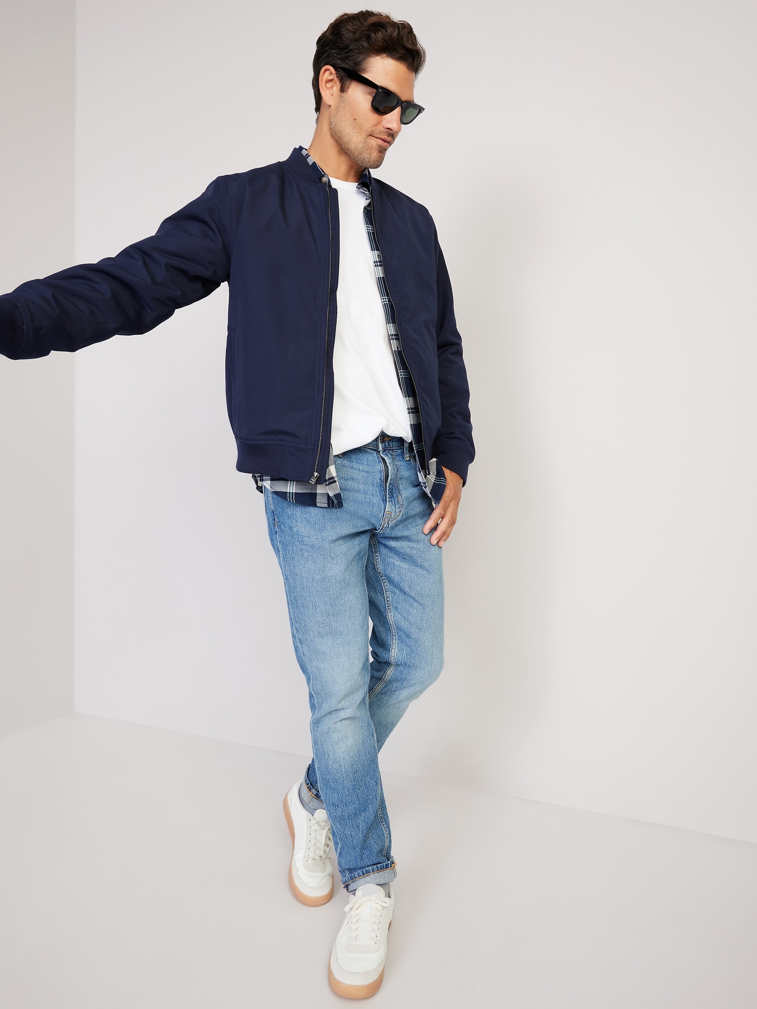 Buy Kenzo Men Blue 2 In 1 Front-Zipper Jacket for Men Online | The  Collective-hangkhonggiare.com.vn