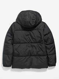 View large product image 3 of 3. Frost-Free Zip-Front Puffer Jacket for Boys