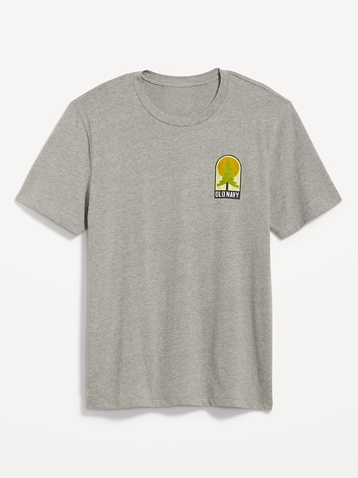 View large product image 1 of 2. Soft-Washed Crew-Neck Logo T-Shirt