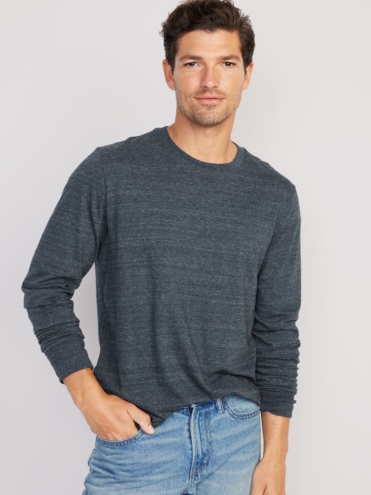 Old Navy Men's Long-Sleeve Rotation T-Shirt - - Size XS