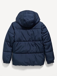 View large product image 3 of 3. Frost-Free Zip-Front Puffer Jacket for Boys