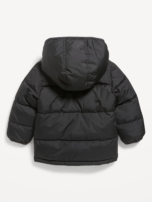 View large product image 2 of 2. Frost-Free Water-Resistant Unisex Zip Puffer Jacket for Toddler
