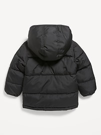 Unisex Solid Frost-Free Puffer Vest for Toddler