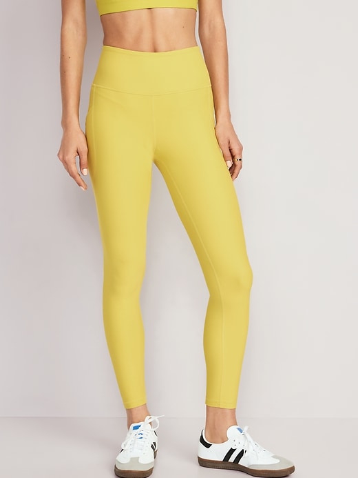 Old navy deals yellow leggings